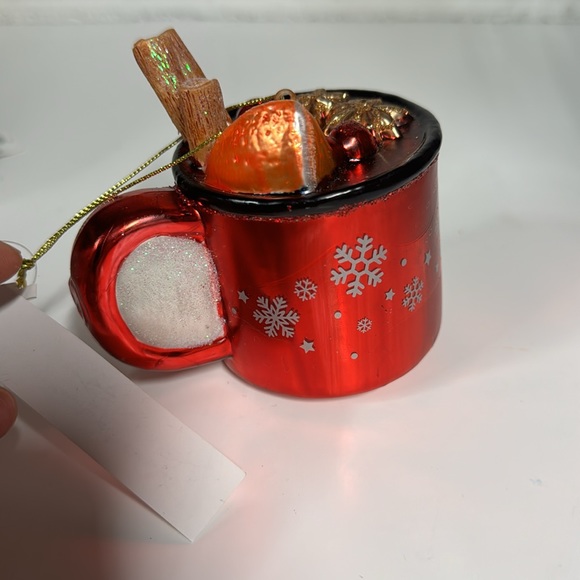 *NEW* BLOOMINGDALES EXCLUSIVE MULLED WINE GLASS CHRISTMAS ORNAMENT - Picture 6 of 7